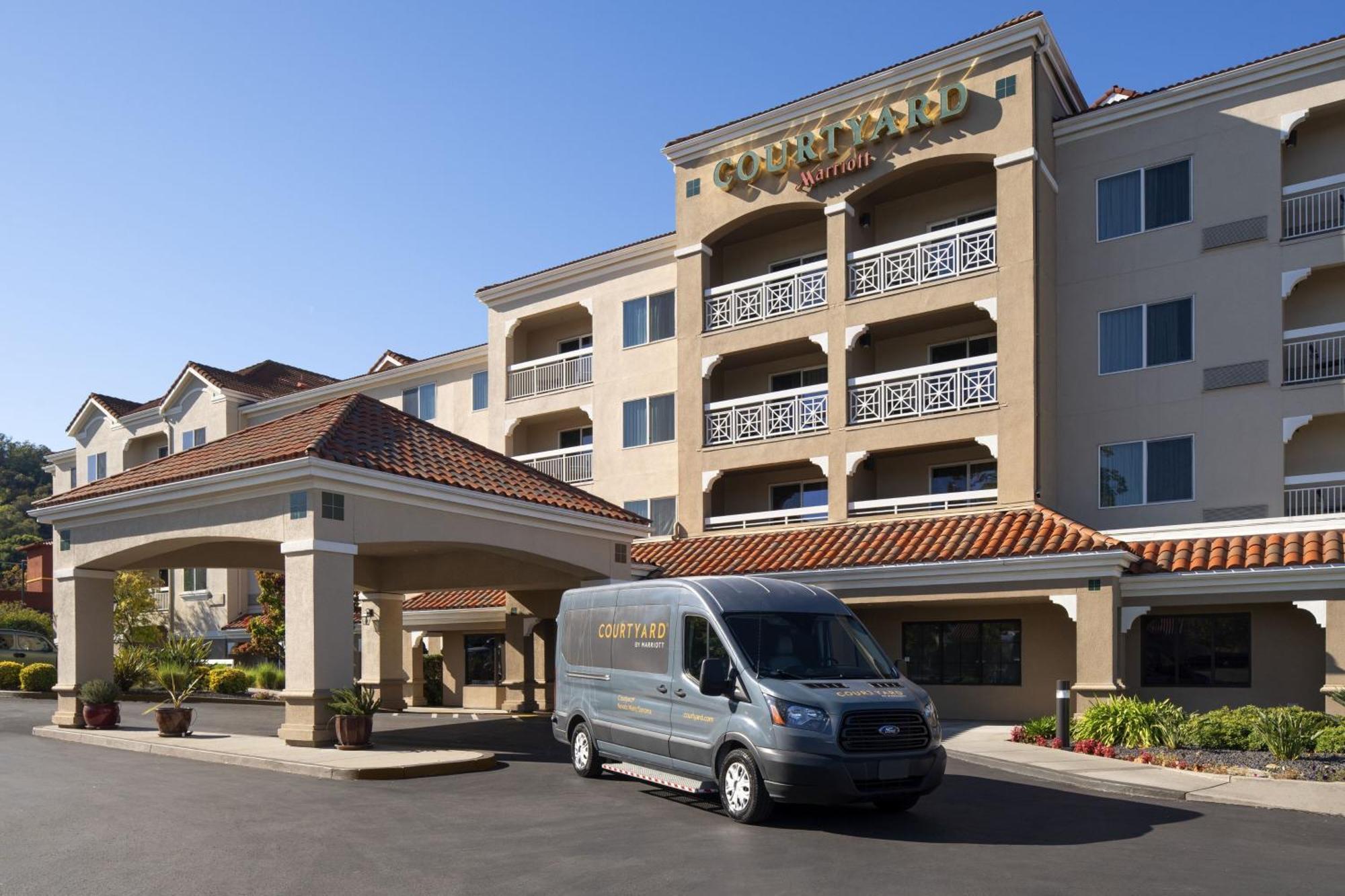 Courtyard Novato Marin/Sonoma Hotel Exterior foto
